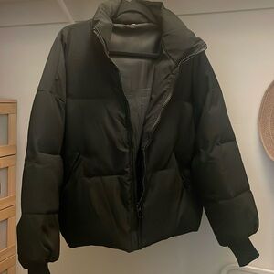 Large Black Puffer Jacket